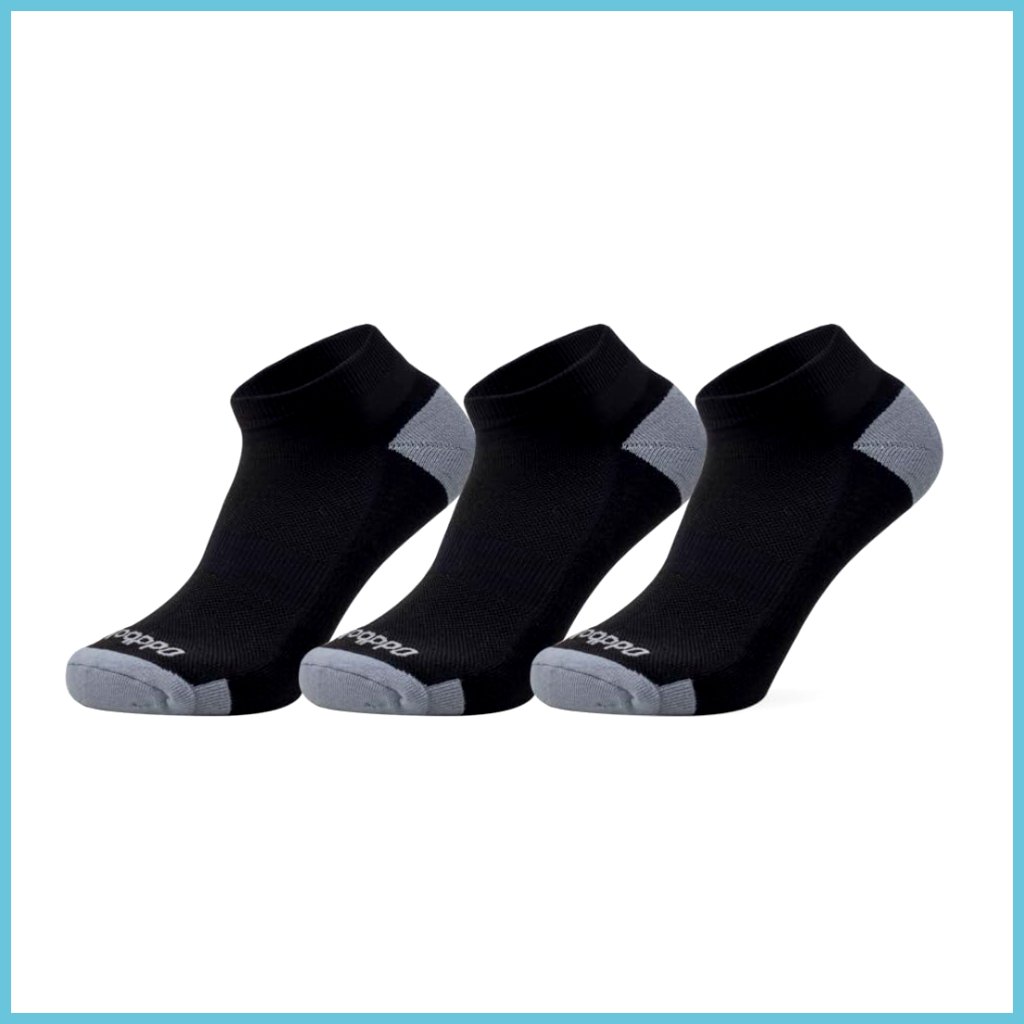 Performance Running Socks For Big Feet, 3-Pack, Cotton Blend